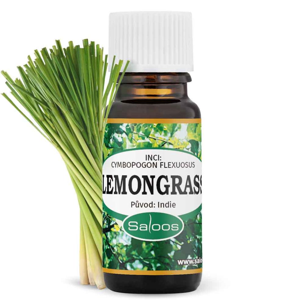 Éterický olej 100% LEMONGRASS India 10 ml