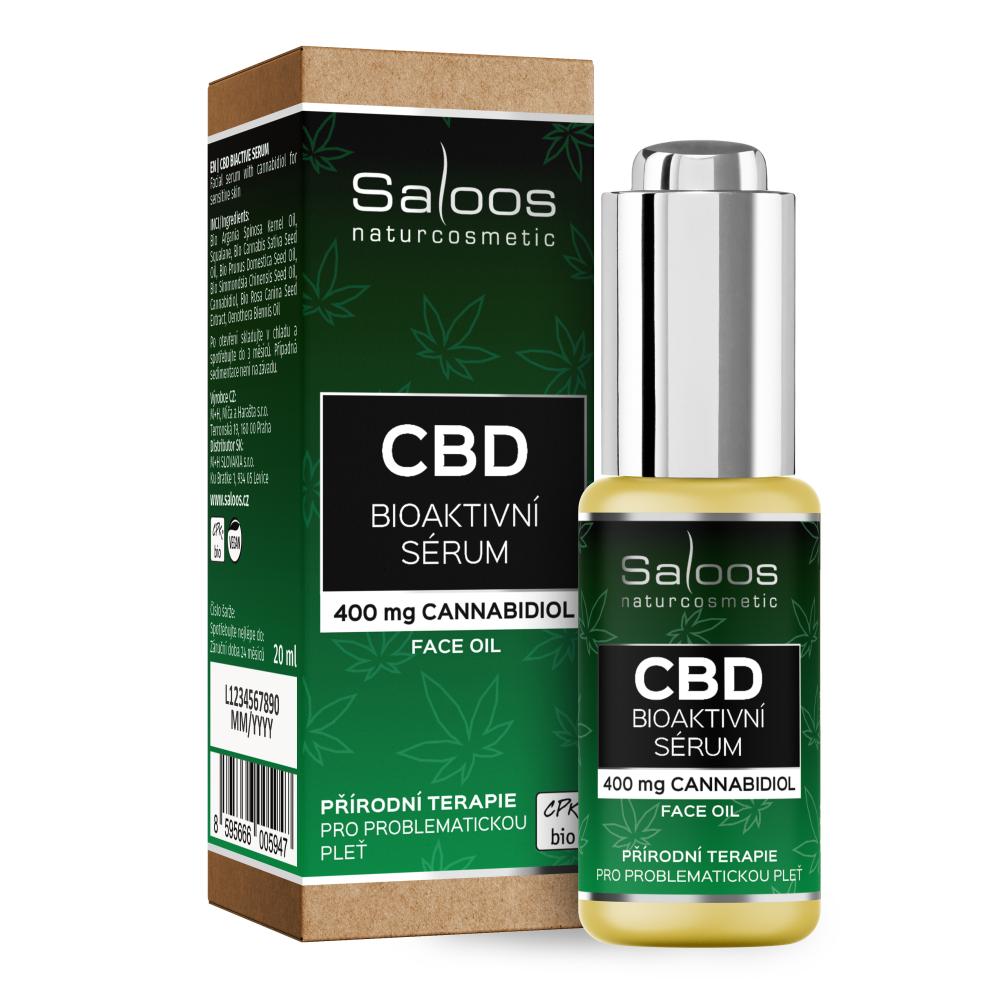 CBD Bioaktívne pleťové sérum, 20 ml