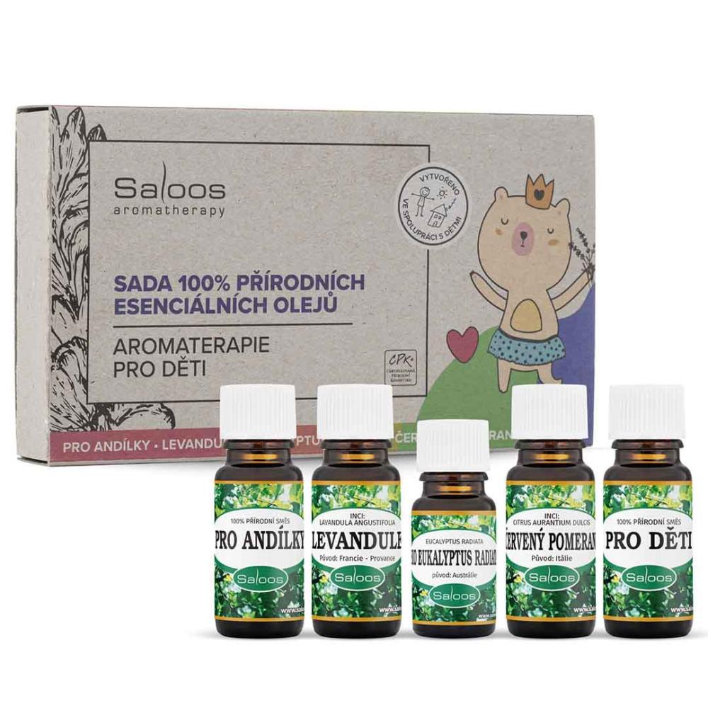 Aromaterapia pre deti - sada 100% prírodných éterických olejov